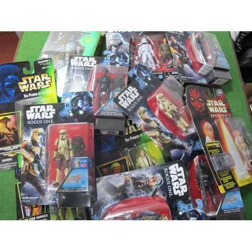 496 - Over Twenty Bubble Packed Star Wars Action Figures.