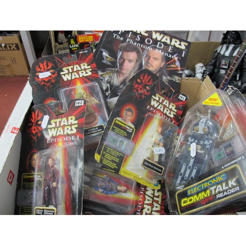 497 - A Large Selection of Boxed Miniature Star Wars Figures, to include Amidala, Yoda, Mare Windu plus ot... 