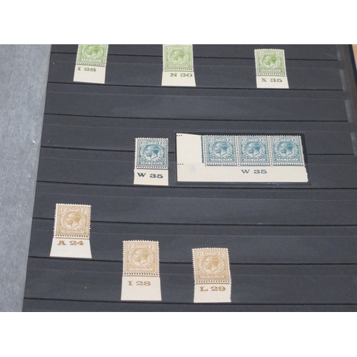 209 - G.B A Stockbook of KGV Control Singles, Strips and Blocks of Six, from Downey Heads to Photogravure,... 