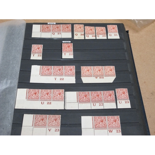 209 - G.B A Stockbook of KGV Control Singles, Strips and Blocks of Six, from Downey Heads to Photogravure,... 