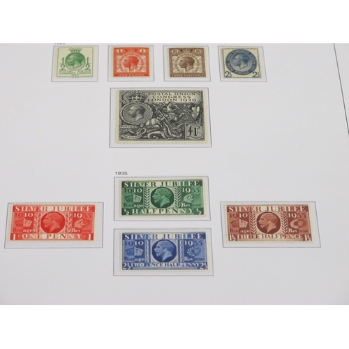 167 - A Superior GB Stamp Collection Housed in a Luxury S.G Hingeless 'Great Britain Album' Complete with ... 