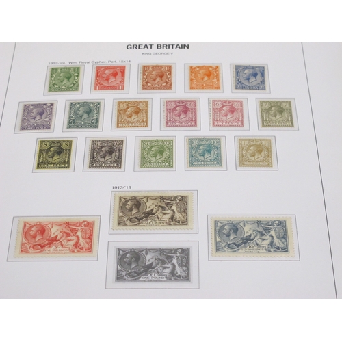 167 - A Superior GB Stamp Collection Housed in a Luxury S.G Hingeless 'Great Britain Album' Complete with ... 