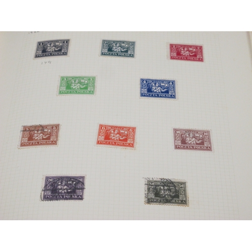 86 - Poland Stamp Collection, early to modern, housed in a loose leaf S.G Senator album.