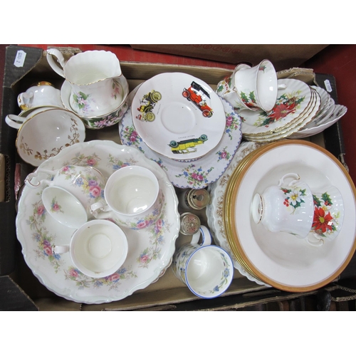 1011 - Minton, Royal Albert 'Colleen' and other assorted patterned china:- One Box