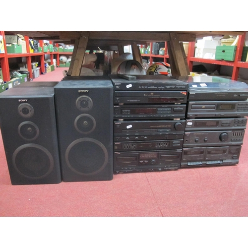 1139 - Two Sony Audio Systems, model numbers LBT-V502 and LBT-V202 (both untested).