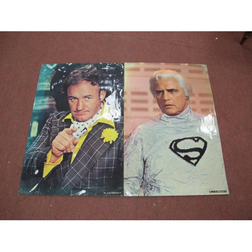 1496 - Two Original 1978 Superman Character Photographs/Images, comprising Lex Luthor & 51 x 76cm