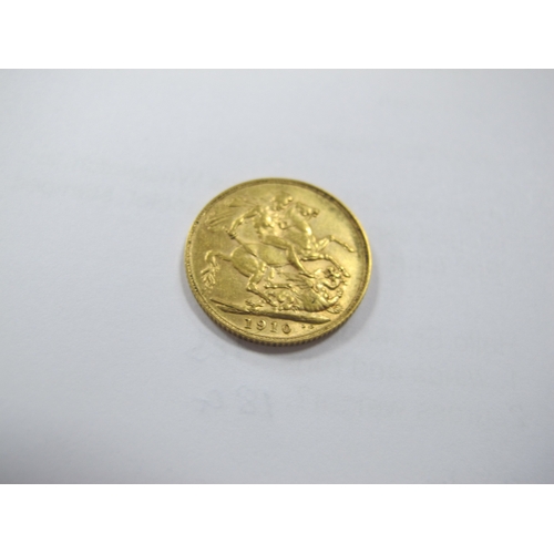 207 - An Edward VII Sovereign, 1910.