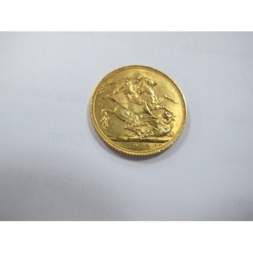 209 - A George V Sovereign, 1912.
