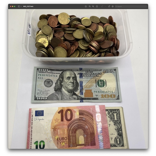 A Collection of Redeemable U.S.A Dollars and Euro
