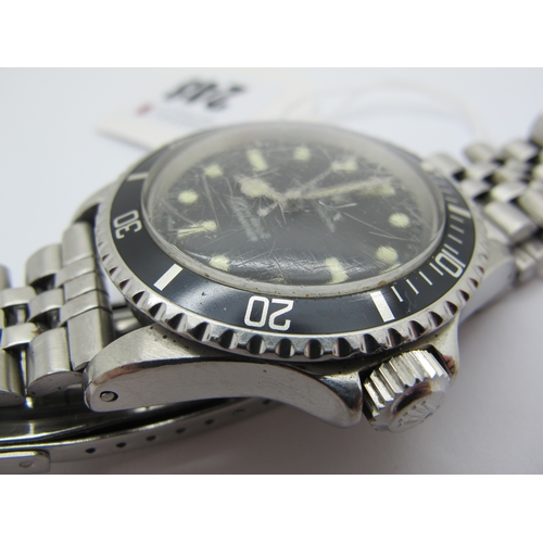 248 - Rolex; A c.1960's Submariner Stainless Steel Automatic Gent's Wristwatch, Model: 5513, Serial No: 17... 