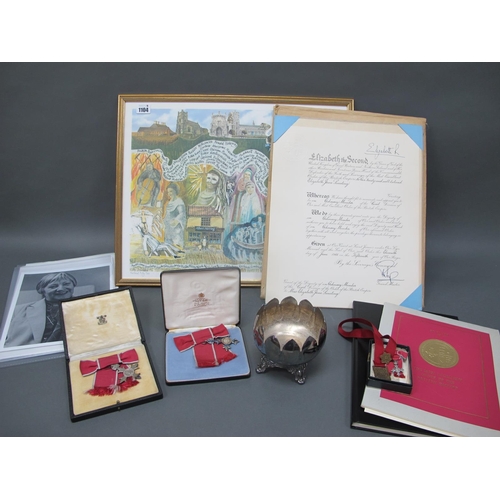 1104 - An Interesting Collection of Items Belonging to Elizabeth Sweeting (1914-1999), Who Became the Gener... 