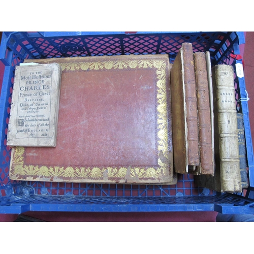 1197 - Sterne [L}: A Sentimental Journey Through France and Italy, c.1780, two vols; Secret History of the ... 