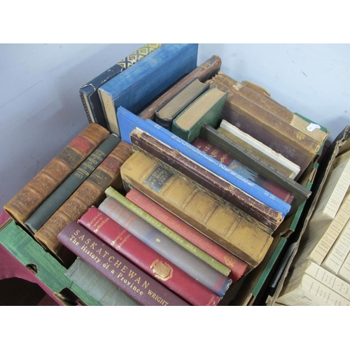 1245 - A Box of Antiquarian and Later Books on Various Subjects, to include: Sarawak Under It's Two White R... 