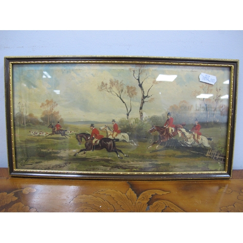 1289 - RUDOLPH STONE (1838-1914) Hunting Scenes, oils on board, a set of four, signed lower left and right,... 