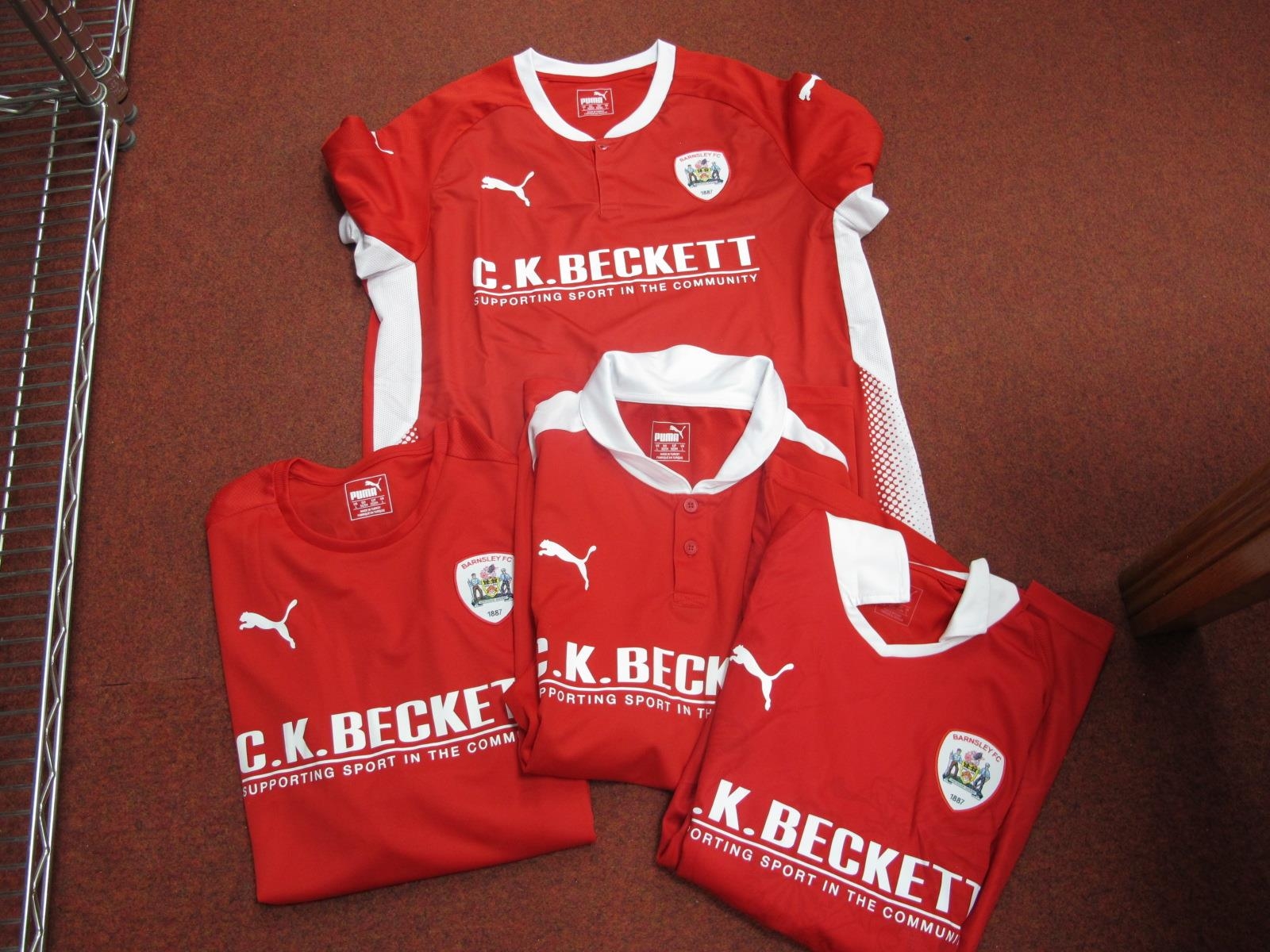 Barnsley FC Soccer Jersey (Red)