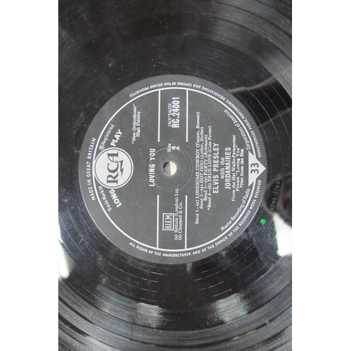 1033 - Elvis Presley 'Rock n' Roll H.M.V 33½ Record CLP 1093. Elvis Presley No 2 H.M.V 33½ record CLP 1105.... 