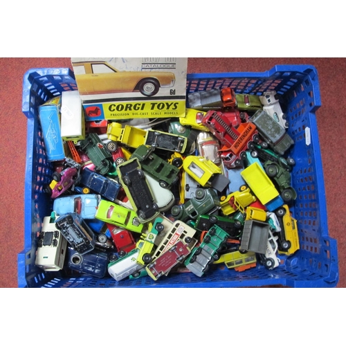 571 - An Interesting Collection of Diecast Model Vehicles by Corgi, Matchbox, Dinky, Spot-On, to include B... 