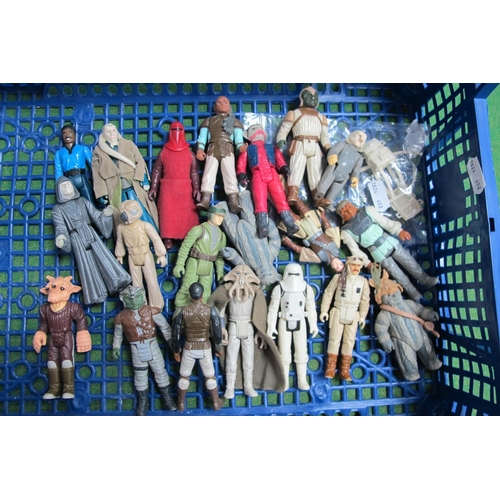 583 - Twenty Original Star Wars Trilogy Plastic Action Figures, to include Nien Numb, Rebel Commander, Squ... 