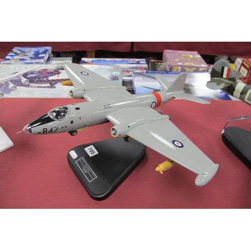 705 - A Bravo Delta Models, display model of a English Electric Canberra TT MK18 Aircraft, WH887/