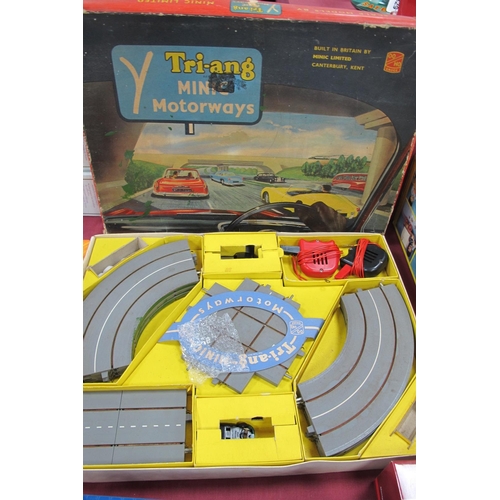 790 - A Boxed Tri-ang Minic Motorways #M.1503 Set, comprising of two cars, two controllers, track, instruc... 