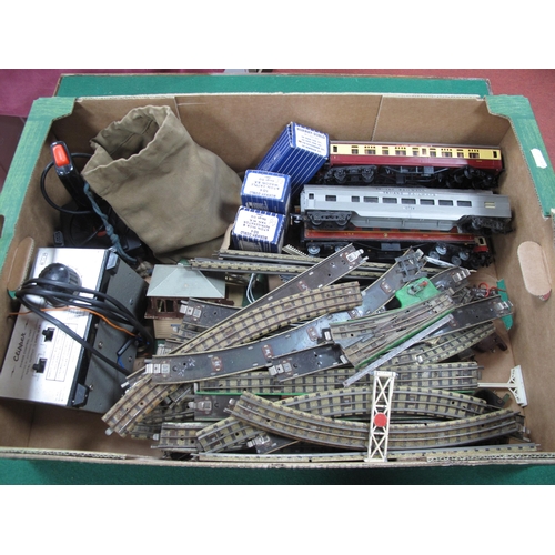 348 - A Quantity of Predominantly Hornby Dublo Model Railway Items, to include eight coaches (some Triang)... 