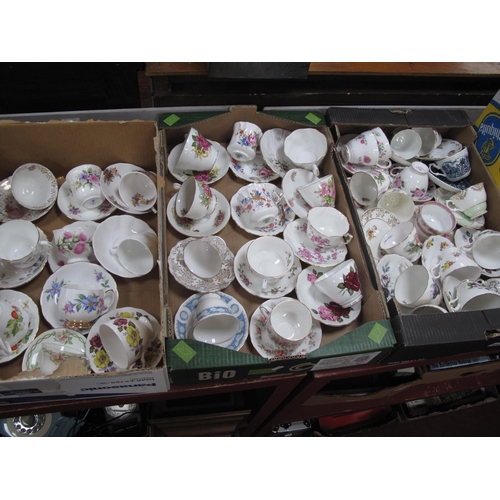 1062 - Matching Tea Cups and Saucers, to include Rington, Winston, Paragon, Regent, Vale, Hammersley, Stand... 