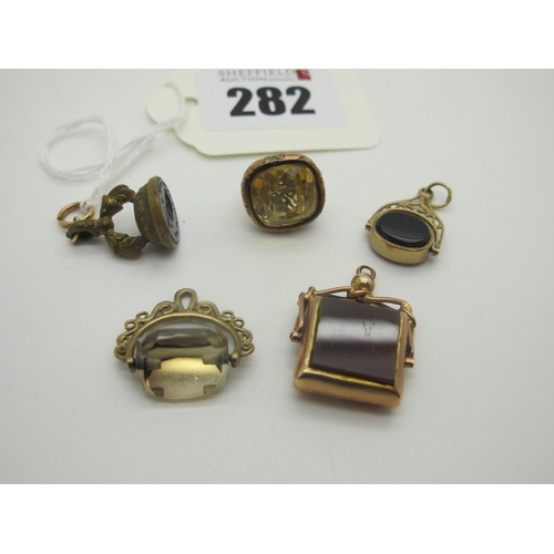 282 - Seal Fob Pendants.