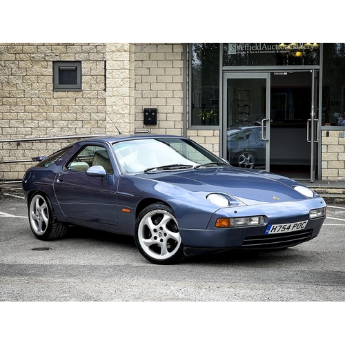 1000 - 1990 [H754 POC] Porsche 928 S4 in Baltic Blue Metallic with Linen leather interior.  5 litre V8 with... 