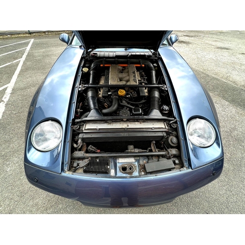 1000 - 1990 [H754 POC] Porsche 928 S4 in Baltic Blue Metallic with Linen leather interior.  5 litre V8 with... 