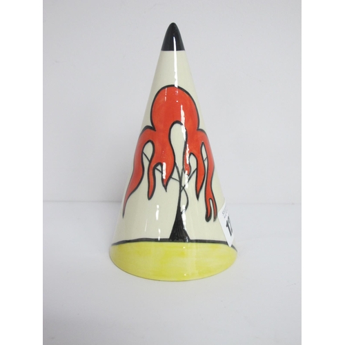 1273 - A Lorna Bailey Dingle Porthill Conical Sugar Caster, illustrated page 16 'The First Millennium' book... 