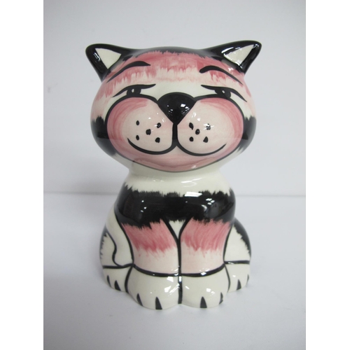 1283 - Lorna Bailey - Mac (CRM) the Cat, 12.5cm high.