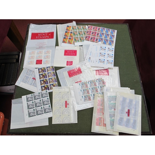 491 - G.B Mint Decimal Stamps, in block from 1990's, with a total face value of over £230.