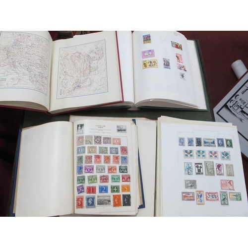 571 - World Stamp Collection, early to modern, housed in three albums and some on loose pages.