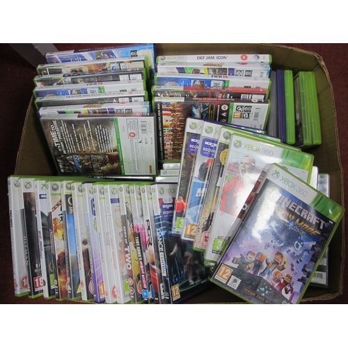 444 - Ninety Plus Microsoft XBox 360 Games, to include Halo Reach, Dead Rising 2 Special Edition, Batman A... 