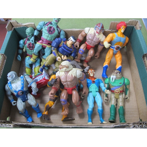 448 - Thirteen Original Circa 1980's Thundercats Plastic Action Figures by LJN Toys, to include Lion-O, Ty... 