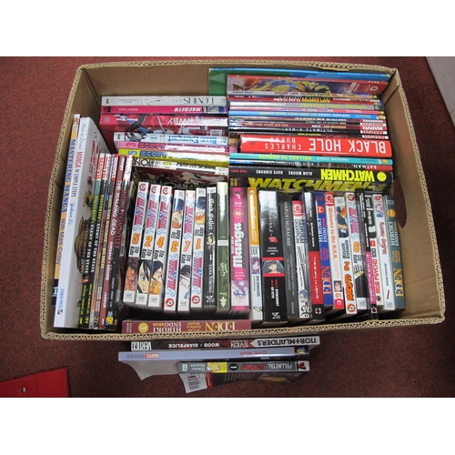 563 - In Excess of Fifty Comic Books, Graphic Novels, Manga literature to include Watchmen, Blue Exorcist,... 