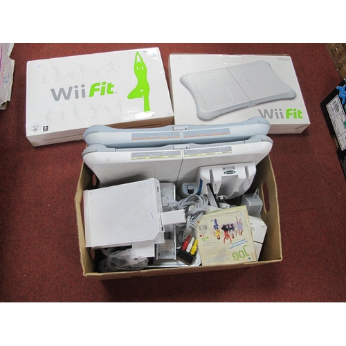 662 - Nintendo Wii Interest, to include two consoles (untested sold for spare parts only), controllers, st... 