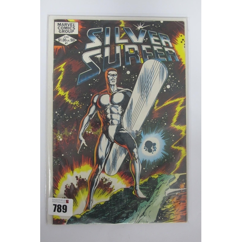 789 - Marvel Comics -  Silver Surfer #1 $1.00/UK 50p, in good- very good condition.