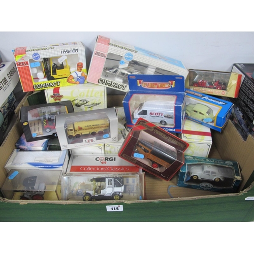 114 - Approximately Twenty Diecast Model Vehicles, by Corgi, Matchbox, EFE, Brumm, Joal and other, includi... 