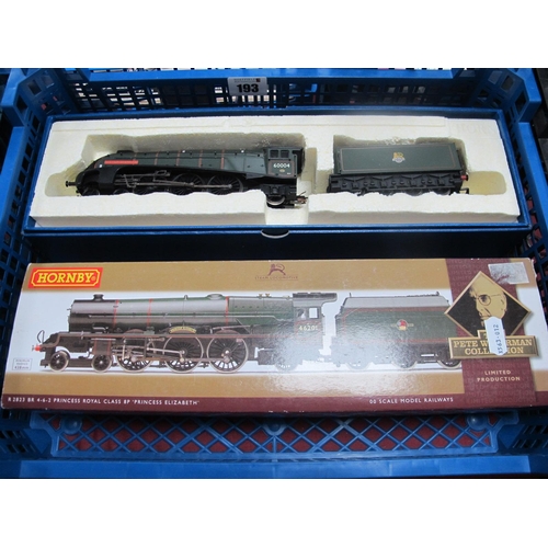 193 - Two 'OO' Gauge/4mm Steam Locomotives for Spares or Repair, a Hornby Class A4 'William Whitelaw' BR g... 