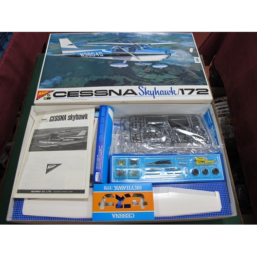 234 - A Nichimo 1:20th Scale Kit No 5-2002-4500, all plastic assembly kit Cessna Skyhawk/172, unchecked fo... 