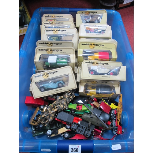 260 - Forty Plus Diecast Model Vehicles, mostly boxed Matchbox Models of Yesteryear, including #Y1 Jaguar ... 