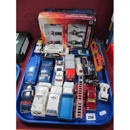 290 - An Interesting Collection of Predominately Diecast Model Vehicles, to include Husky Models Ford D Ca... 