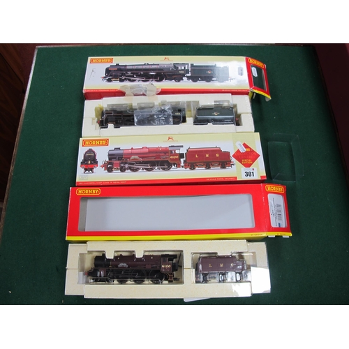 301 - Two Hornby (China) 'OO' Gauge/4mm Boxed 4-6-2 Steam Locomotives with Six Wheel Tenders, DCC ready, R... 