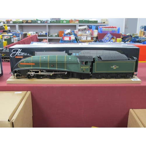 334 - A Hattons Originals #47-A4-008 'O' Gauge Class A4 4-6-2 Locomotive and Tender, R/No 60009, Union of ... 