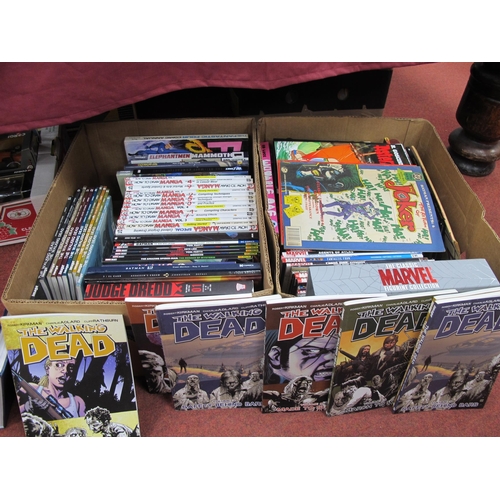 353 - A Quantity of Hardcover Comic Books, Graphic Novels, by Marvel, DC and other, to include Image Eleph... 