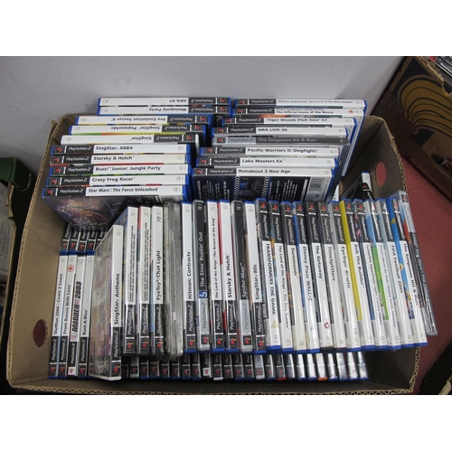 380 - Approximately Ninety Sony Playstation 2 (PS 2) Games, to include The Simpsons Hit and Run, King Kong... 