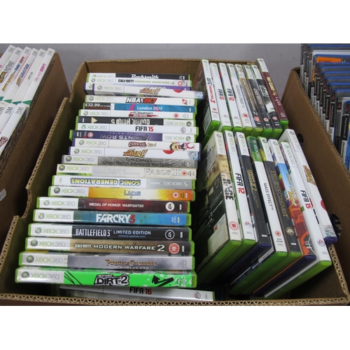 388 - Approximately Ninety Microsoft X Box 360 Games, to include Fifa 13, Saints Row The Third, Sonic Gene... 