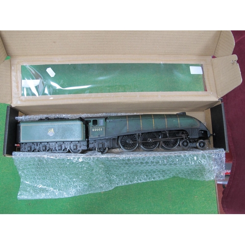 39 - A Heljan 'O' Gauge/7mm Class A4 4-6-2 Steam Locomotives with Eight Wheel Tender, BR green R/No 60003... 