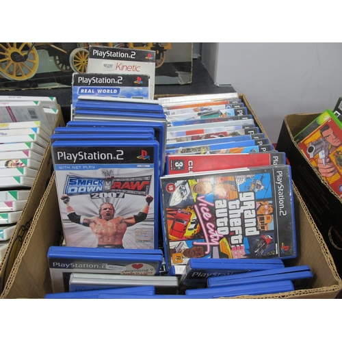 392 - Approximately Eighty Five Sony Playstation 2 (PS2) Games, to include Sega Superstars, Crazy Taxi, Ki... 